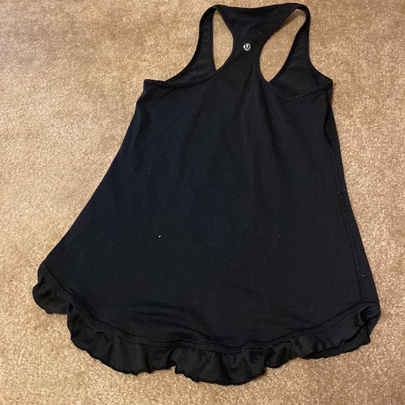 ❤️ 2 for $10 Lululemon Black Razorback Top - Picture 7 of 8